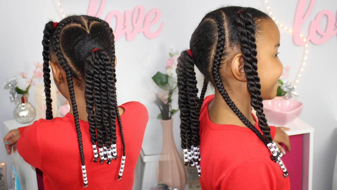 Kids Hairstyles With Beads
 Valentine s Day Hair