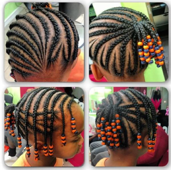 Kids Hairstyles With Beads
 Cute Kids Style Braids And Beads Black Hair Information