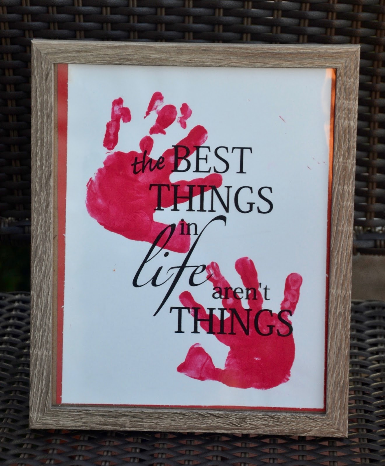 Kids Handprint Gifts
 Aunt Tami s House Hand Print Christmas Gifts