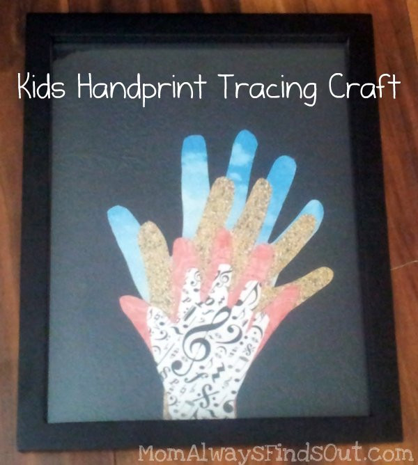 Kids Handprint Gifts
 Handprint Craft Ideas For Kids Mother s Day Father s
