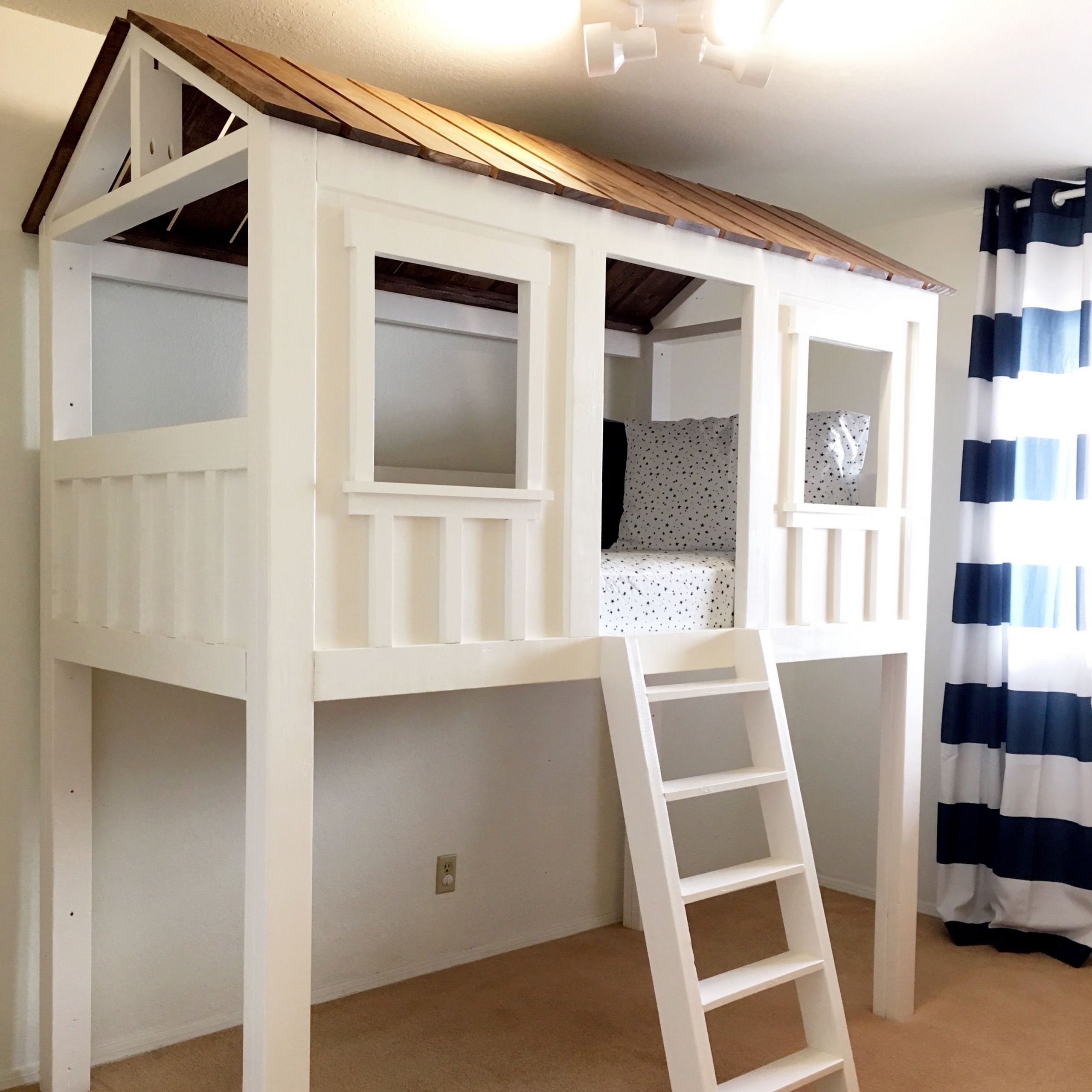 Kids Loft Beds DIY
 Loft Cabin Bed DIY Projects