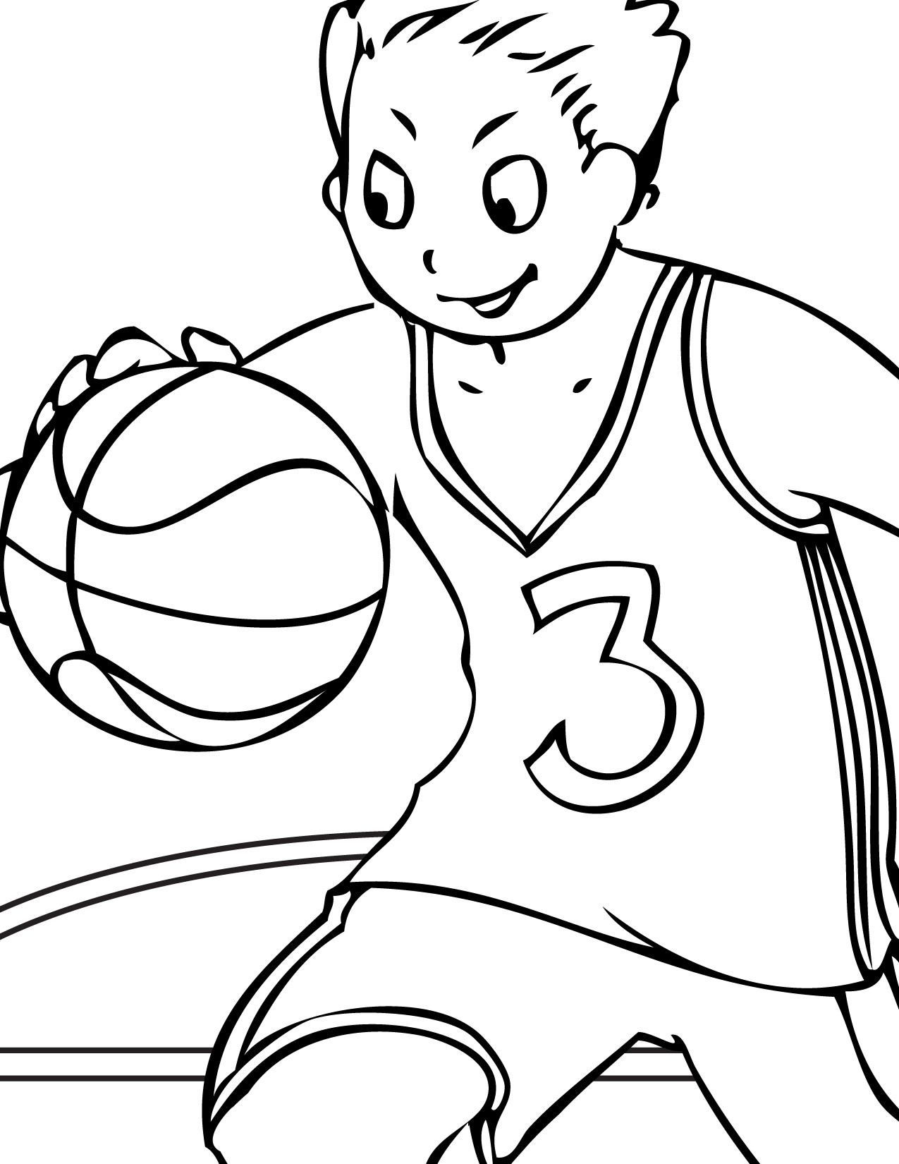 Kids Online Coloring
 Free Printable Volleyball Coloring Pages For Kids