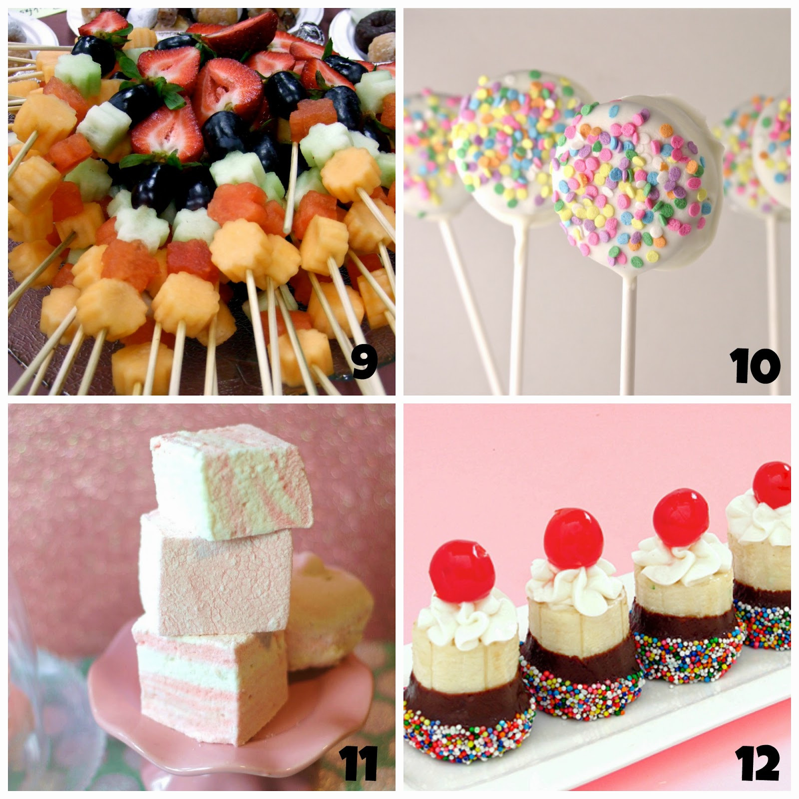 Kids Party Food List
 12 Awesome Party Food Ideas – kidspartiesblog