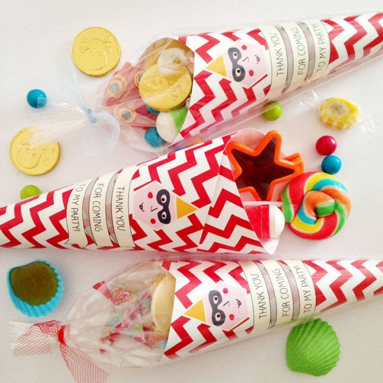 Kids Party Gift Bag
 Party bag favours Clever alternative kids party bags
