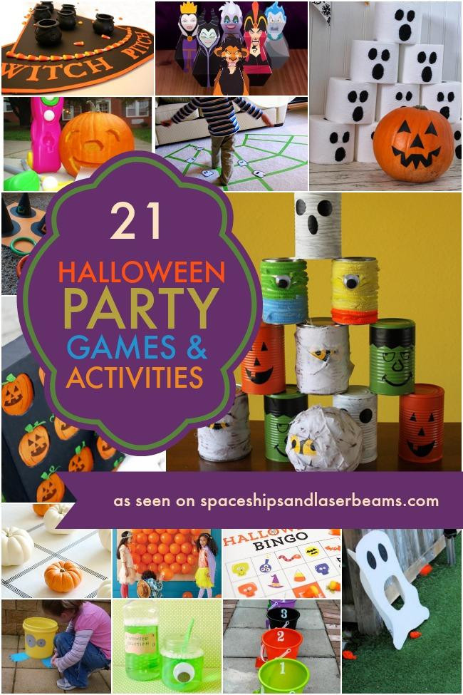 Kids Party Ideas For Halloween
 21 Halloween Games Ideas & Activities Spaceships and