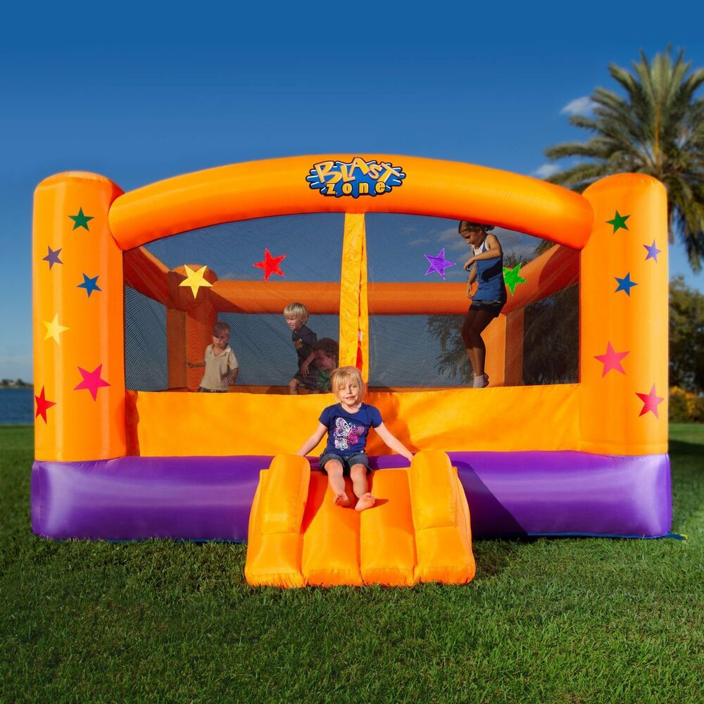 Kids Party Inflatables
 Bounce House Kids Inflatable Bouncer Garden Children