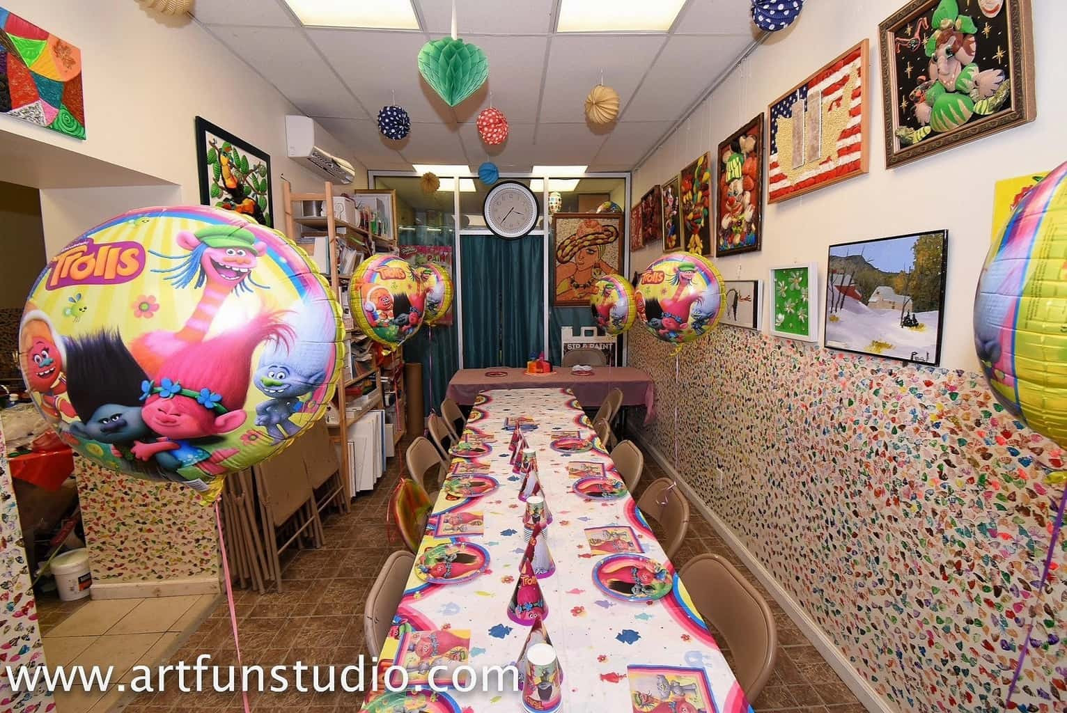 Kids Party Places Brooklyn Ny
 Kid s Birthday Parties Album Art Fun Studio