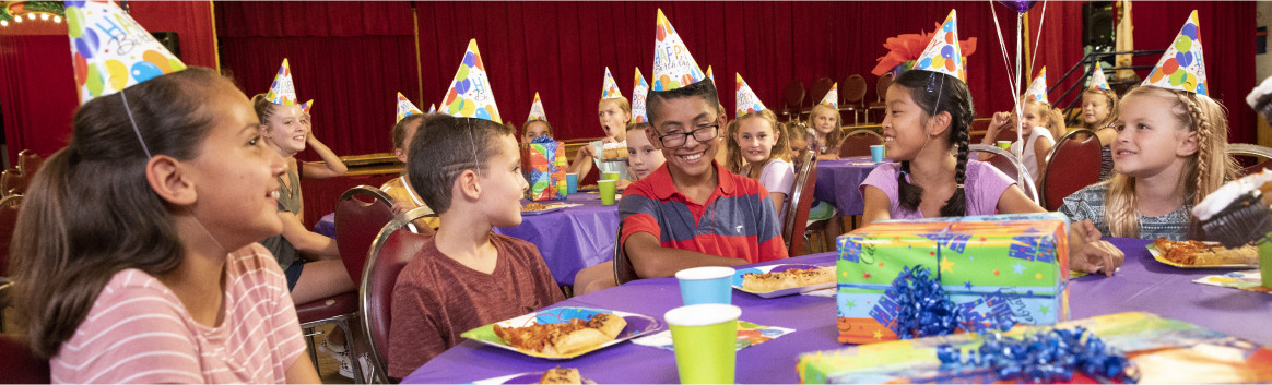 Kids Party Restaurants
 Birthdays