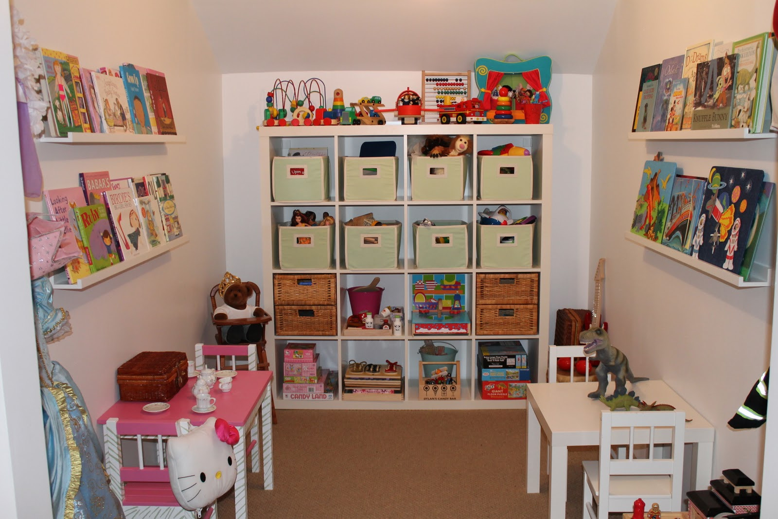 Kids Playroom Storage Ideas
 hamptontoes From closet to playroom
