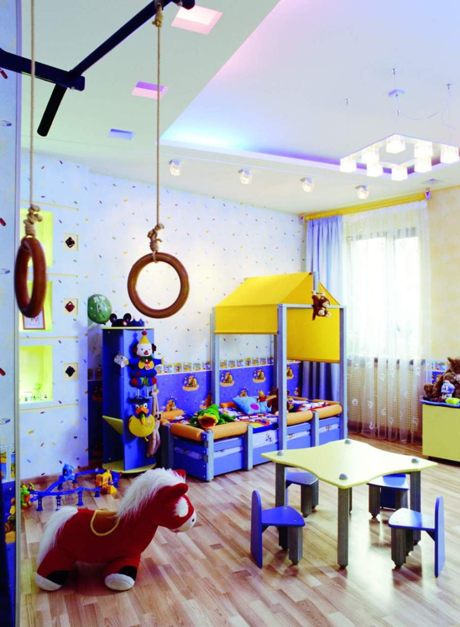 Kids Room Decor Ideas For A Small Room
 Educative Kids Playroom Wall Decor in the House 42 Room