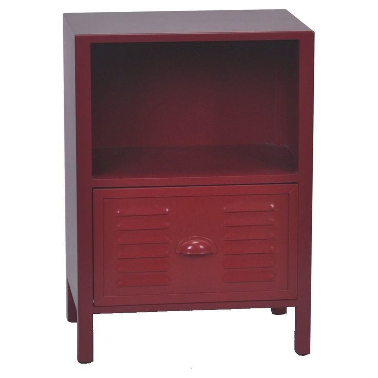 Kids Side Table
 Kids Accent Table Locker Red Tar $79 99