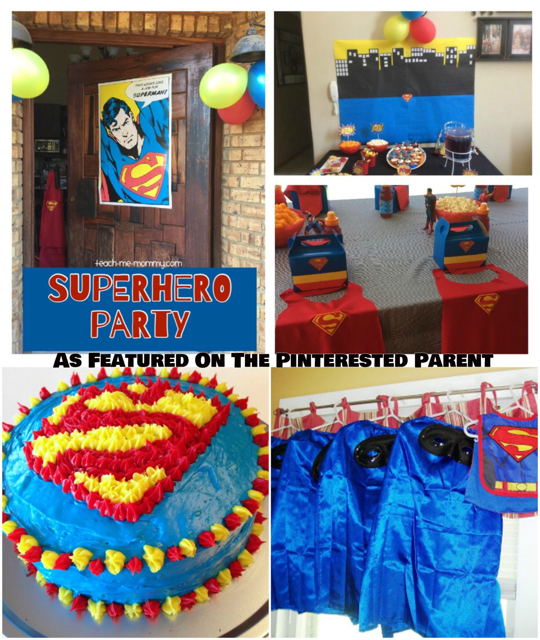 Kids Superhero Party
 50 Kid s Birthday Party Ideas – The Pinterested Parent