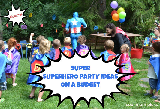 Kids Superhero Party
 The best superhero party ideas on a bud Cool Mom Picks
