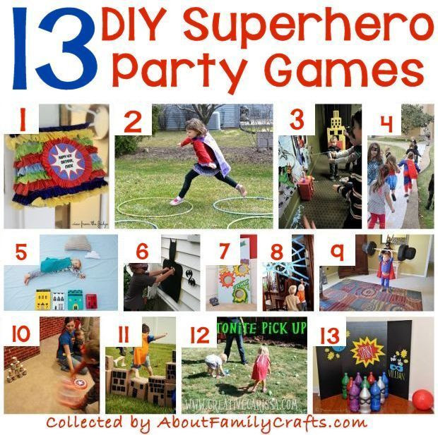 Kids Superhero Party
 70 DIY Superhero Party Ideas