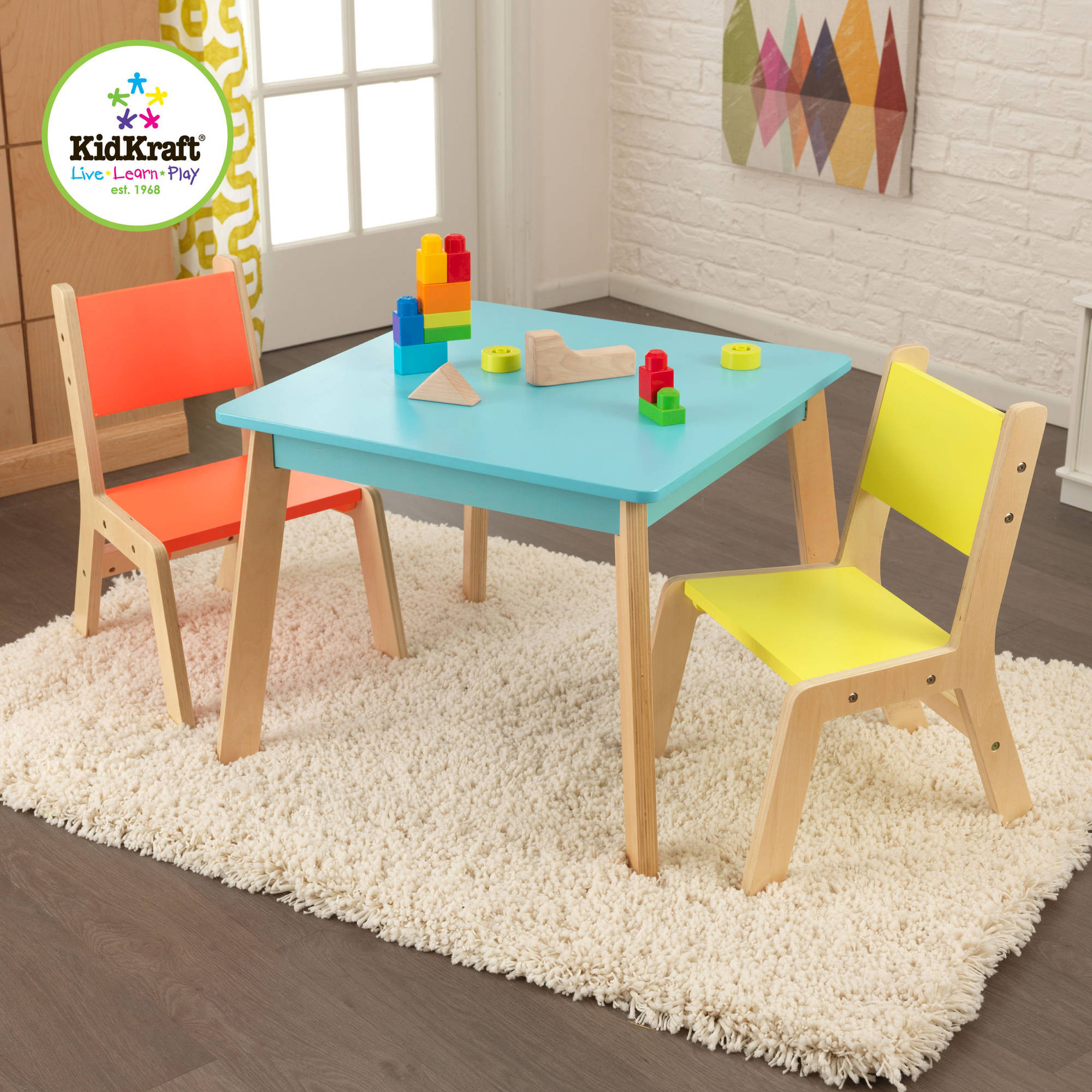 Kids Table And Bench Set
 Kids Table & Chair Sets Walmart