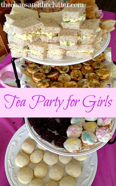 Kids Tea Party Food
 208 best images about Tea Party for my Little Girls on