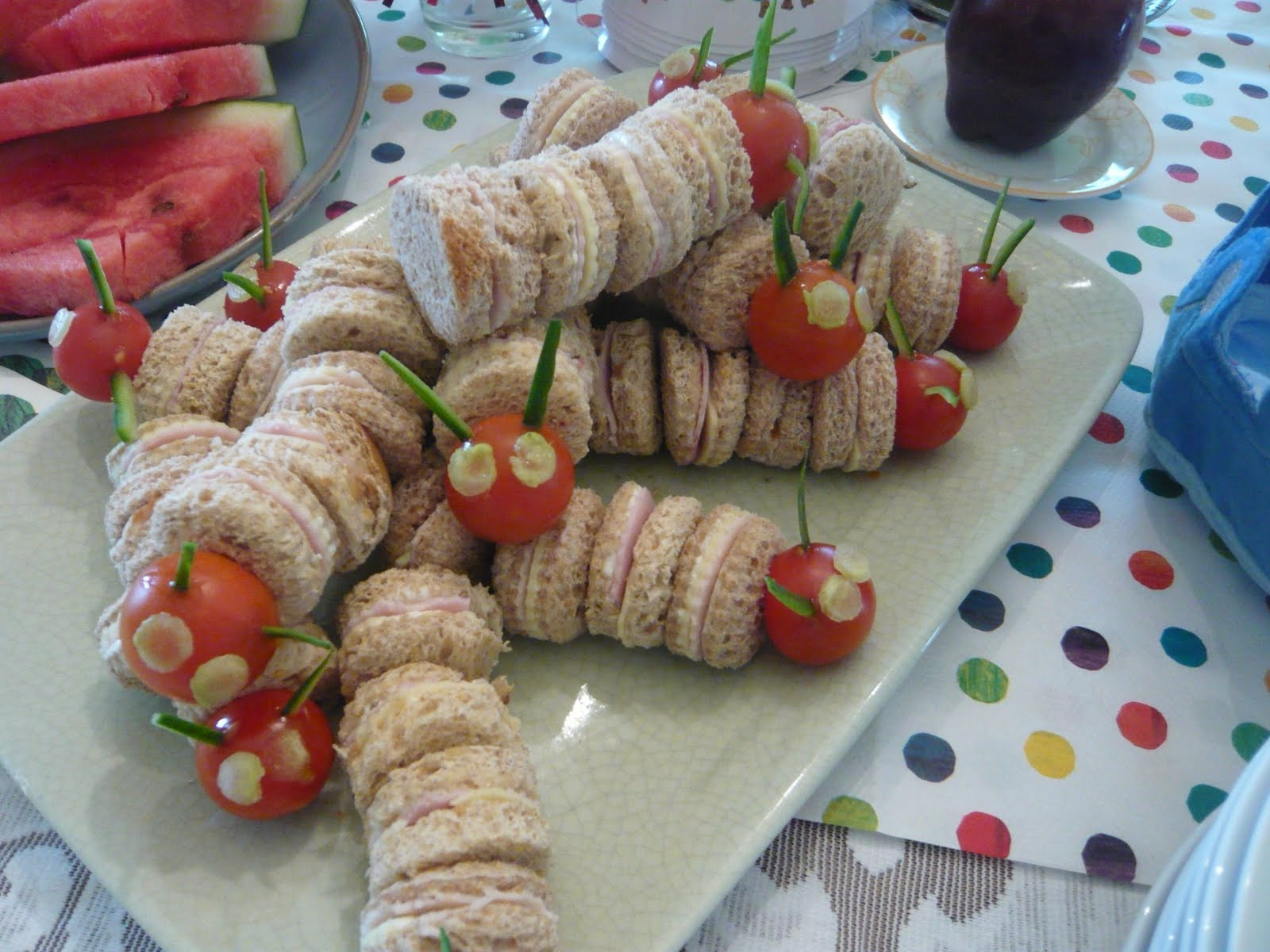 Kids Tea Party Food
 The R Mum Diaries A Very Hungry Caterpillar Party