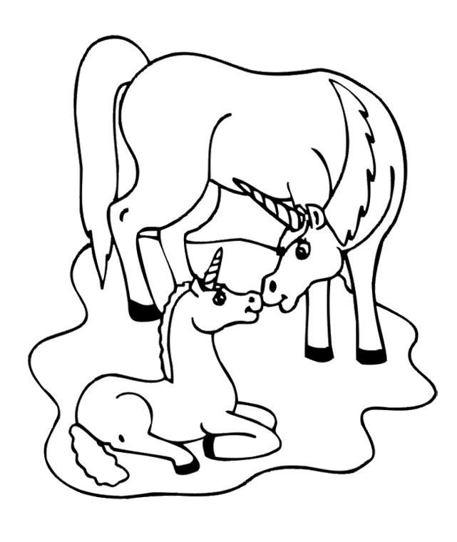 Kids Unicorn Coloring Pages
 40 best Unicorn Coloring images on Pinterest