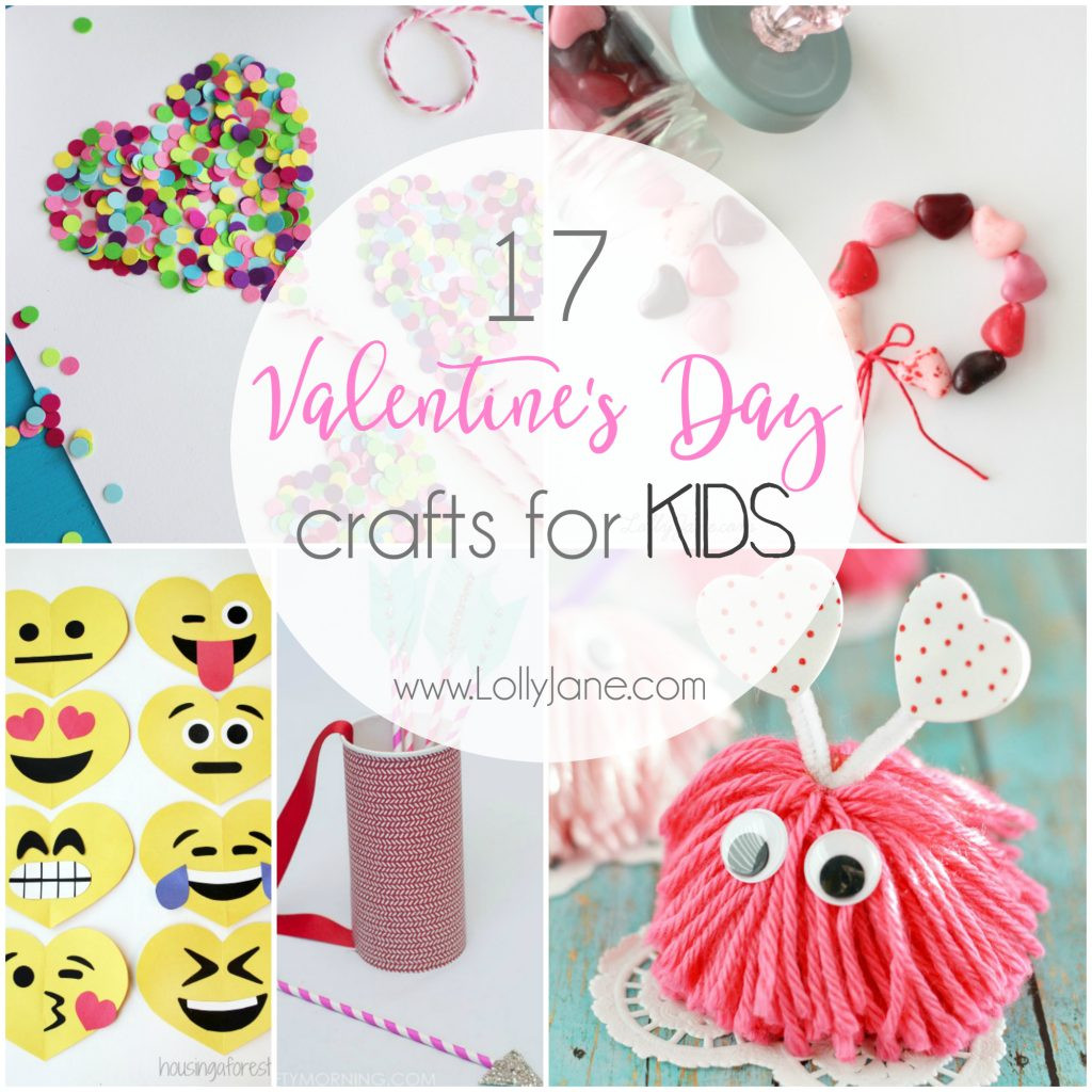 Kids Valentines Crafts Ideas
 17 Valentine s Day Crafts for Kids Lolly Jane