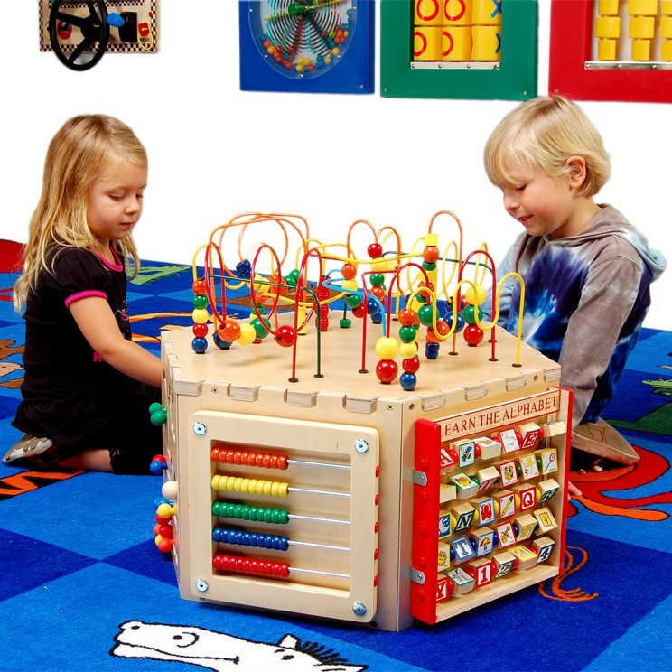 Kids Waiting Room Toys
 Anatex Six Sided Play Cube