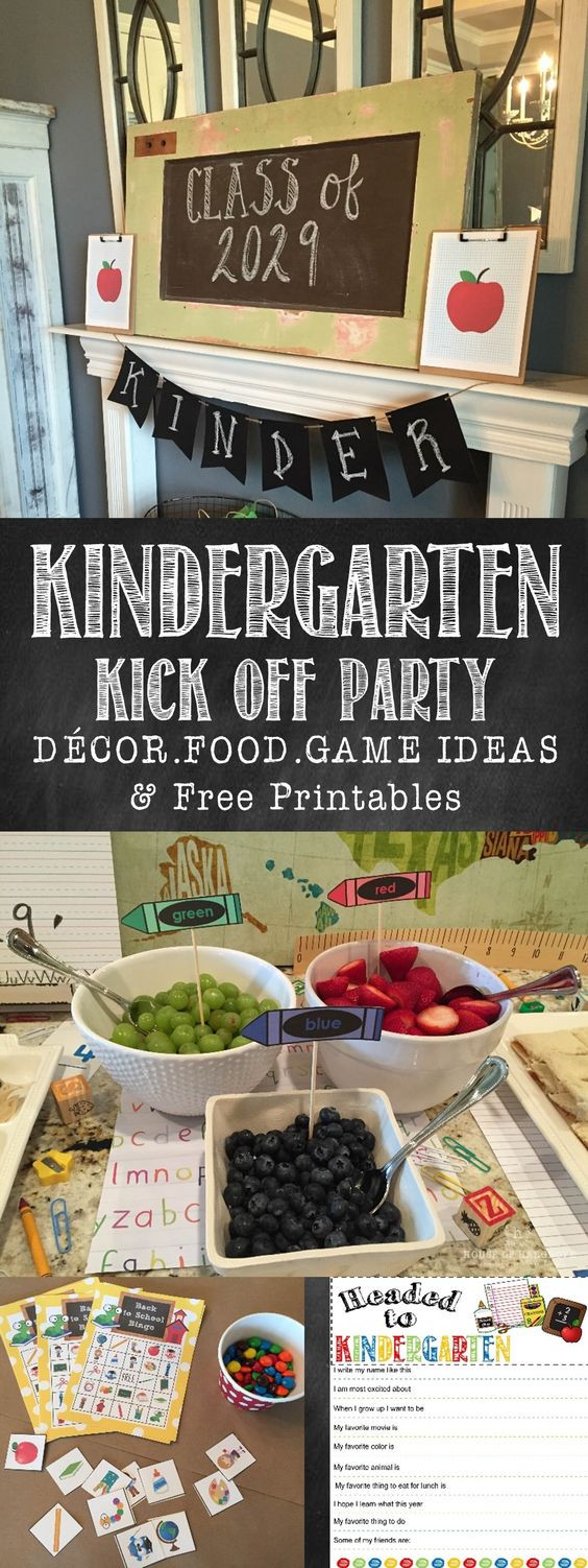 Kindergarden Graduation Party Ideas
 Kindergarten Back to school and Parties on Pinterest