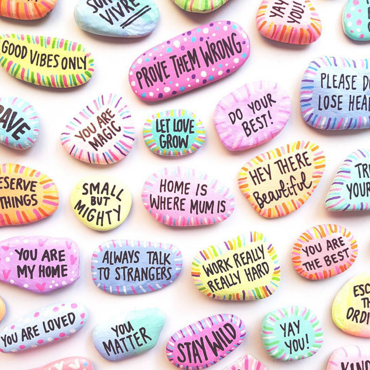 Kindness Rocks Quotes
 Let s Chat Papered Thoughts