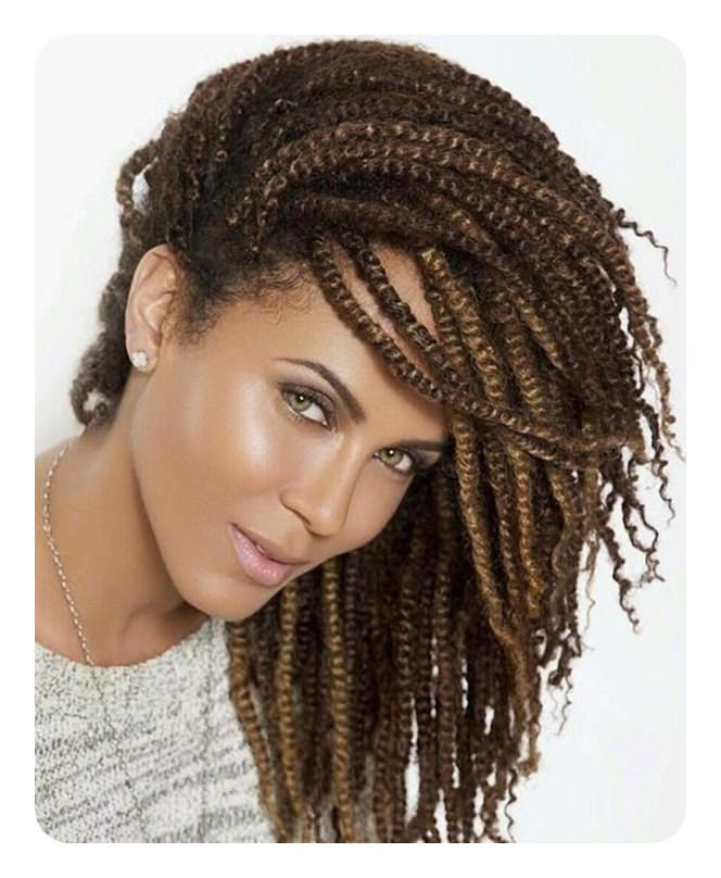 Kinky Twist Updo Hairstyles
 76 Outstanding Kinky Twist Hairstyle To Try Out This Year