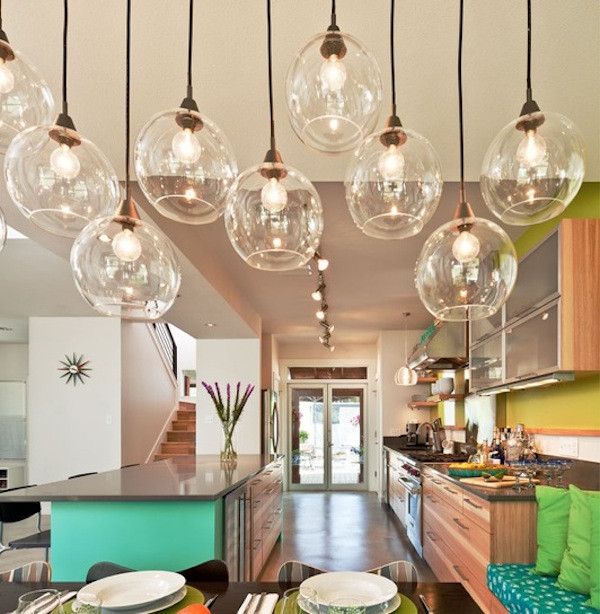 Kitchen Hanging Lights
 How to Bring Natural Light into your Dark Kitchen