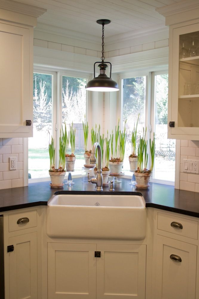 Kitchen Sink Lights
 Corner Kitchen Sink Designs WoodWorking Projects & Plans