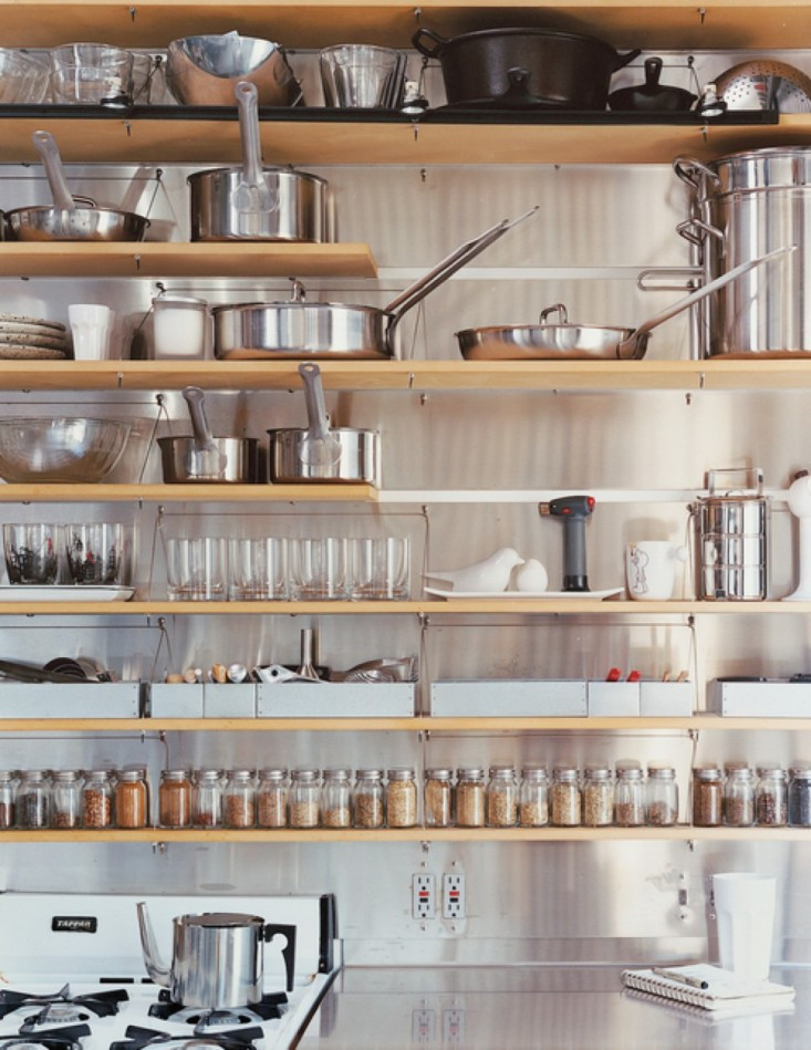 Kitchen Storage Shelves
 Tips for Stylishly Stocking that Open Kitchen Shelving