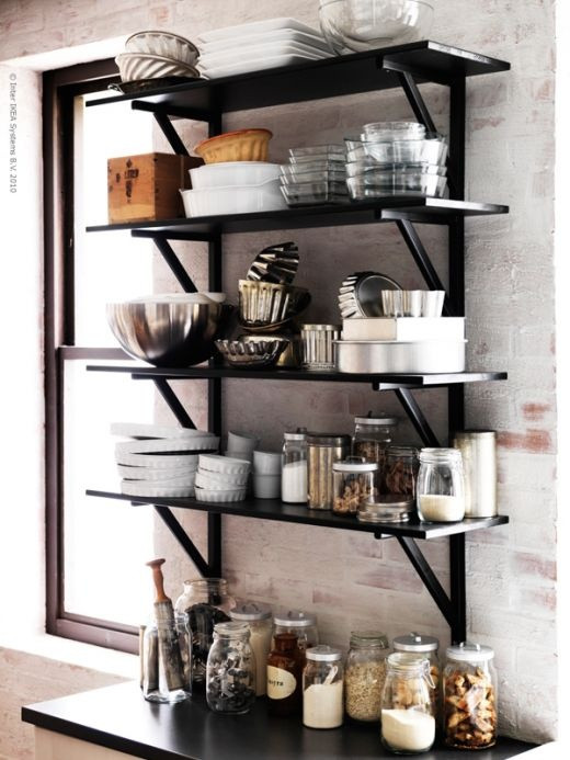 Kitchen Storage Shelves
 Modern Kitchen Storage Ideas