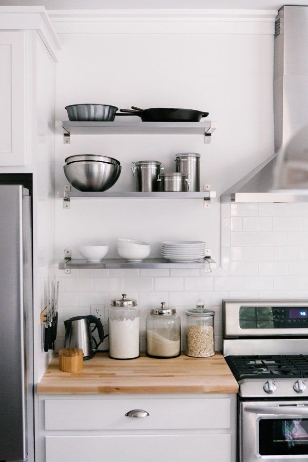 Kitchen Storage Shelves
 How to Style your Kitchen Shelves coco kelley