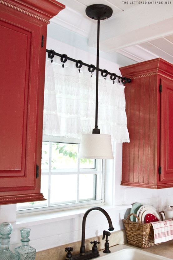 Kitchen Window Curtains Ideas
 Fotos de Cortinas para Cocinas