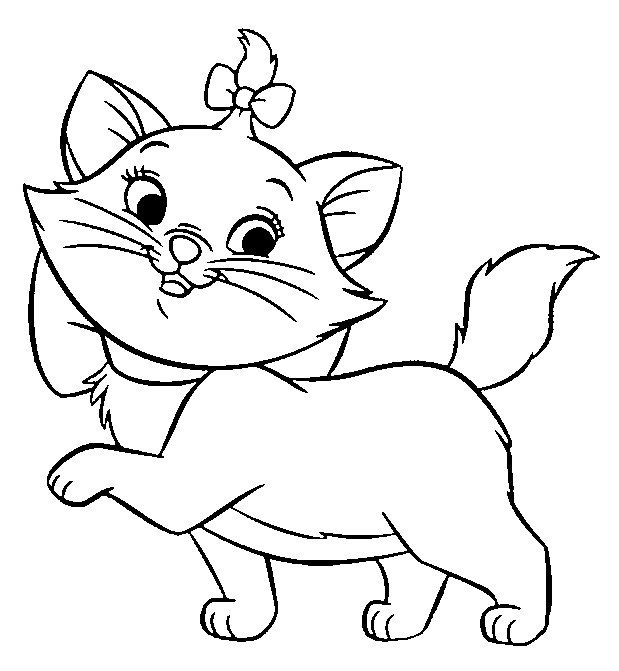 Kitten Coloring Pages For Kids
 Kitten Coloring Pages Best Coloring Pages For Kids