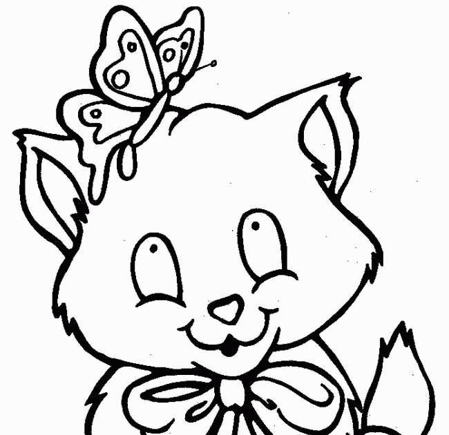 Kitten Coloring Pages For Kids
 Coloring Pages for Kids Cat Coloring Pages for Kids