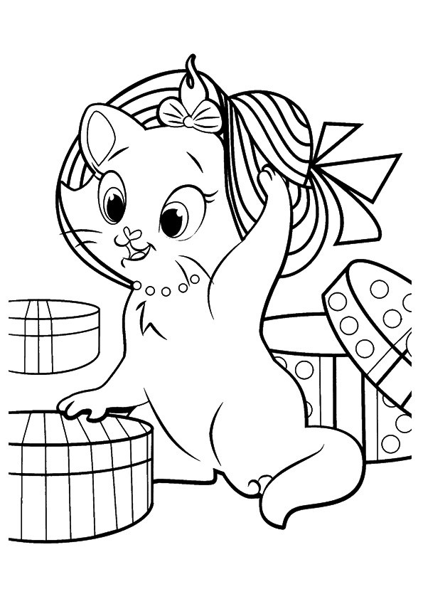 Kitten Coloring Pages For Kids
 Free Printable Kitten Coloring Pages For Kids Best