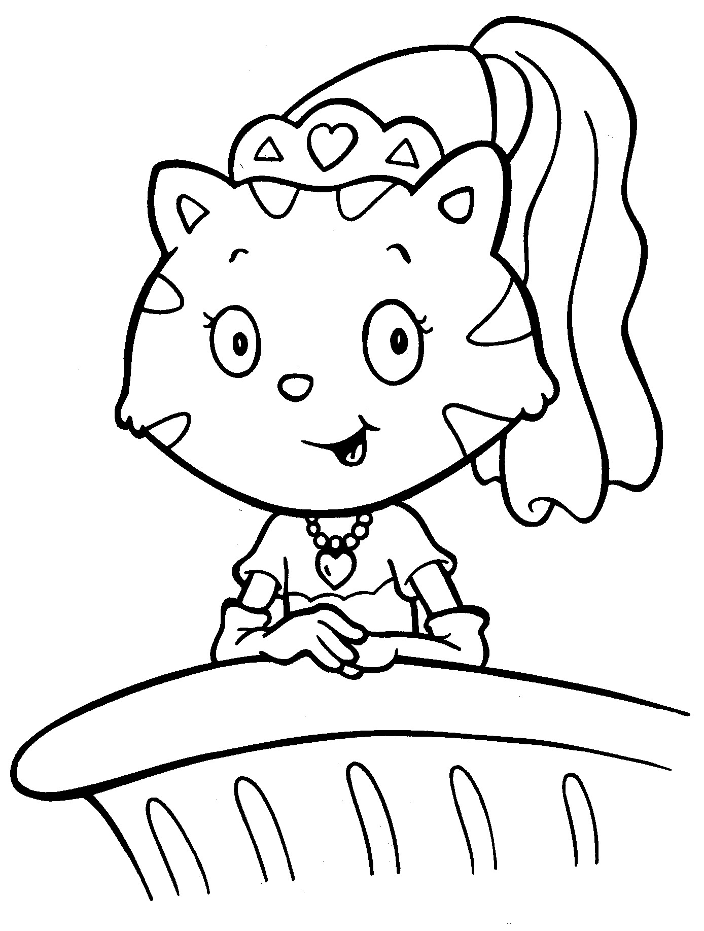 Kitten Coloring Pages For Kids
 Kitten Coloring Pages Best Coloring Pages For Kids