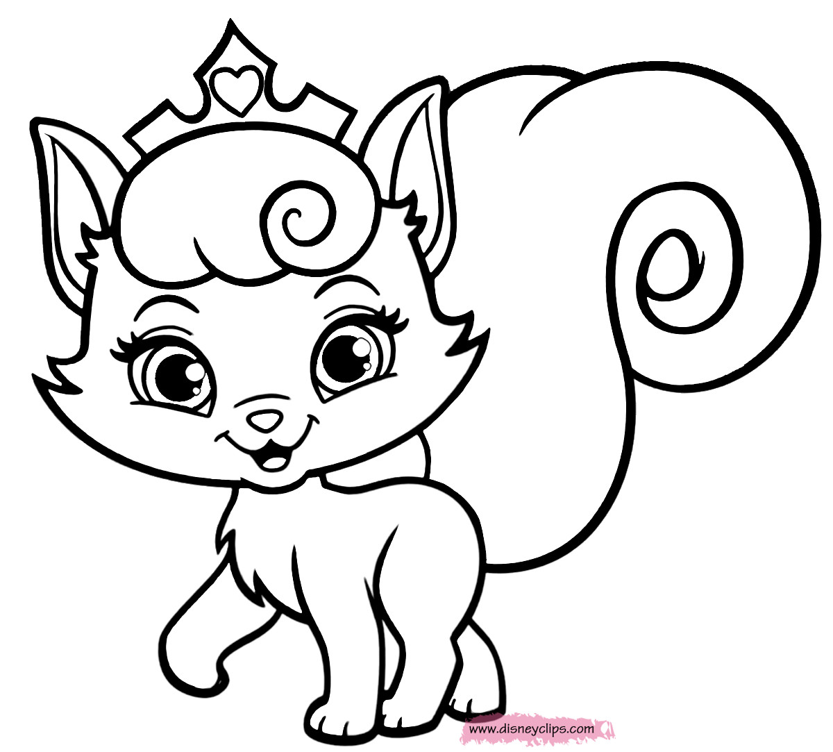 Kitten Coloring Pages For Kids
 Puppy And Kitten Coloring Pages 504 Free Printable Inside