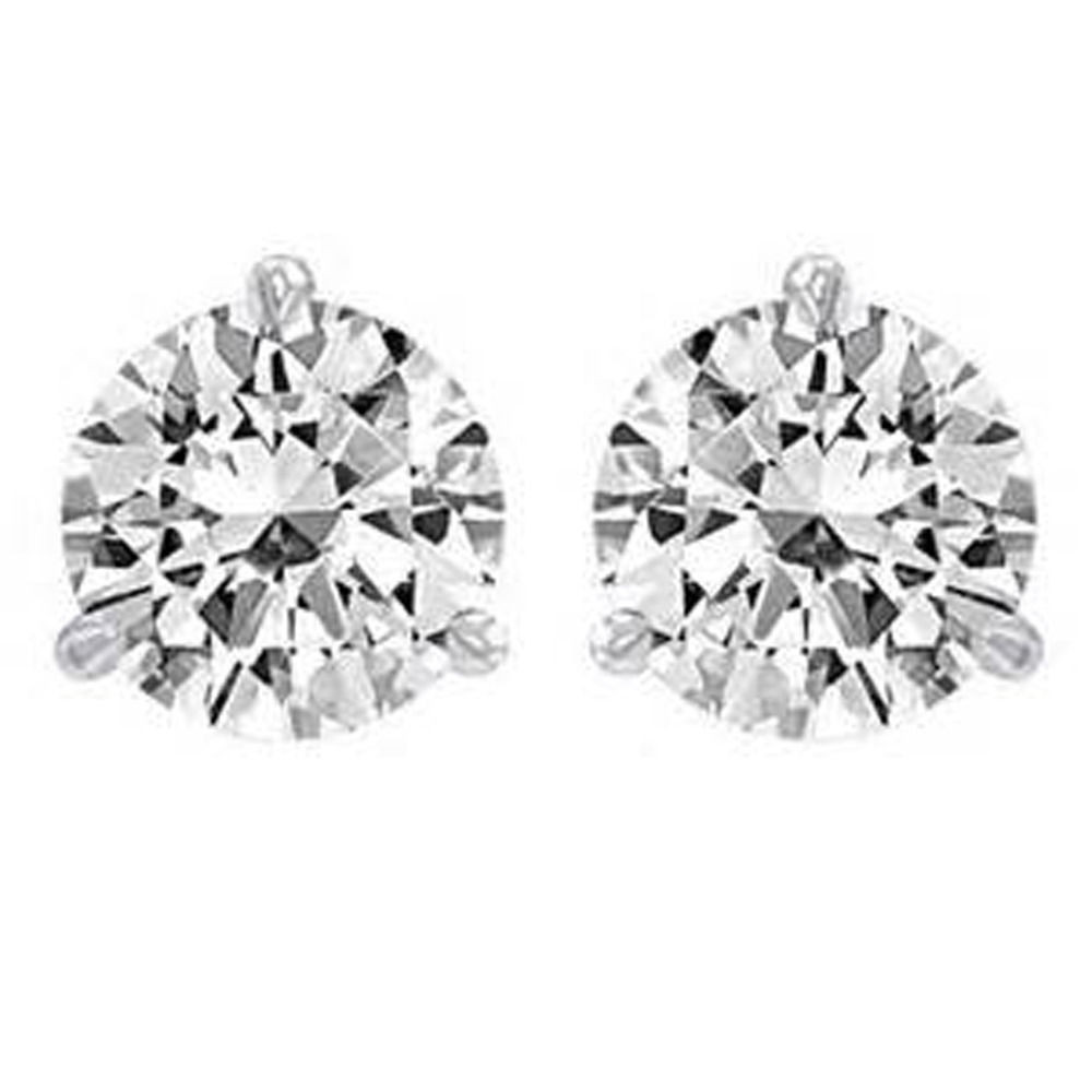Kohl's Diamond Stud Earrings
 Diamond Stud Round cut Earrings 1 57 ct total weight 14k