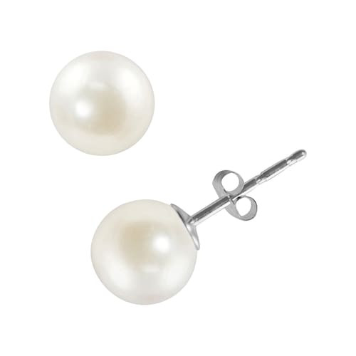 Kohls Pearl Earrings
 14k White Gold Akoya Cultured Pearl Stud Earrings