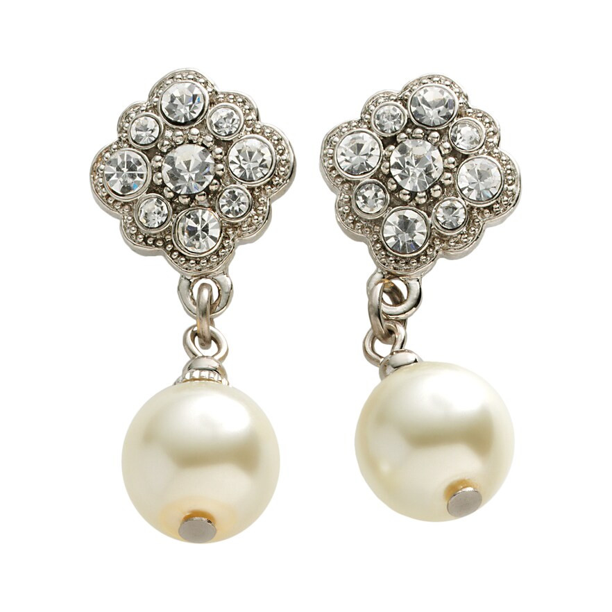 Kohls Pearl Earrings
 Grey Pearl Earrings