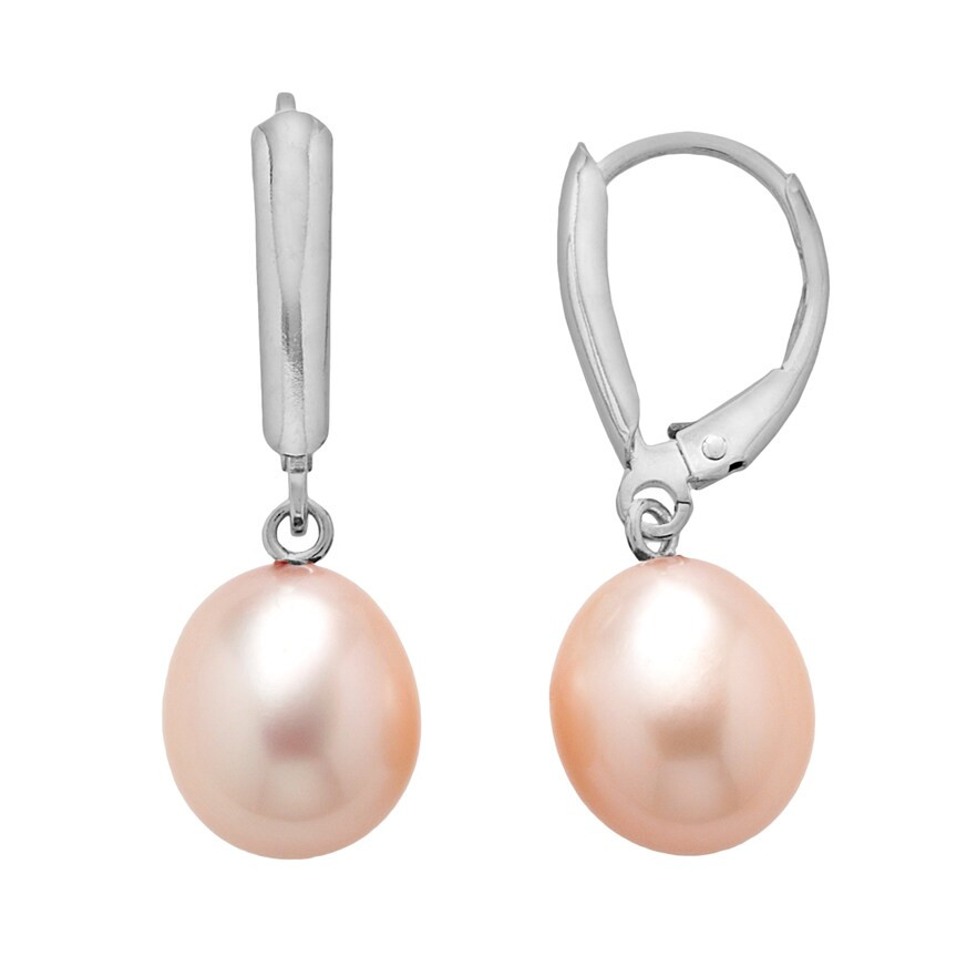 Kohls Pearl Earrings
 Pink Pearl Earrings