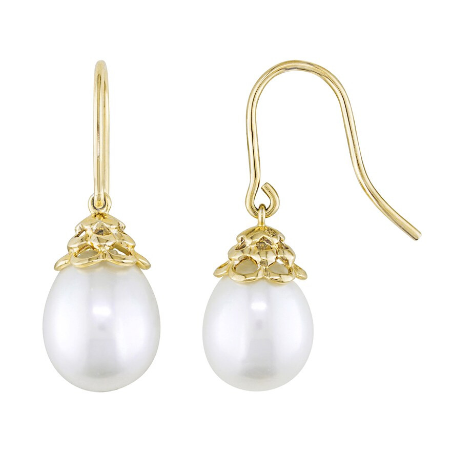 Kohls Pearl Earrings
 Gold Freshwater Pearl Earrings