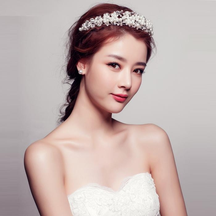 Korean Wedding Hairstyles
 20 Collection of Korean Hairstyles For Wedding