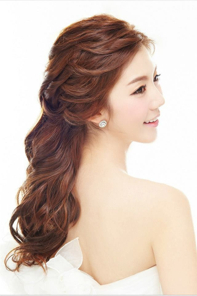 Korean Wedding Hairstyles
 203 best images about korean hairstyle on Pinterest