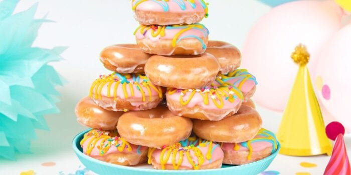 Krispy Kreme Birthday Cake
 Krispy Kreme is Releasing A Donut Stuffed with Birthday