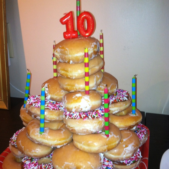 Krispy Kreme Birthday Cake
 Krispy Kreme Birthday Cake Sweets