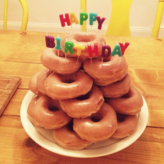 Krispy Kreme Birthday Cake
 15 Foo Feeds to Follow on Instagram