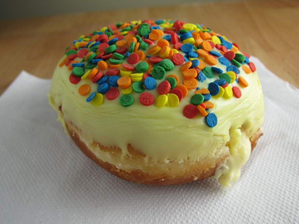 Krispy Kreme Birthday Cake
 Review Krispy Kreme Birthday Cake Batter Donut