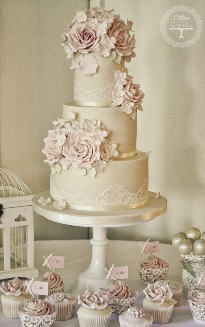 Lace Wedding Cake
 Gorgeous Lace Wedding Cakes Belle The Magazine